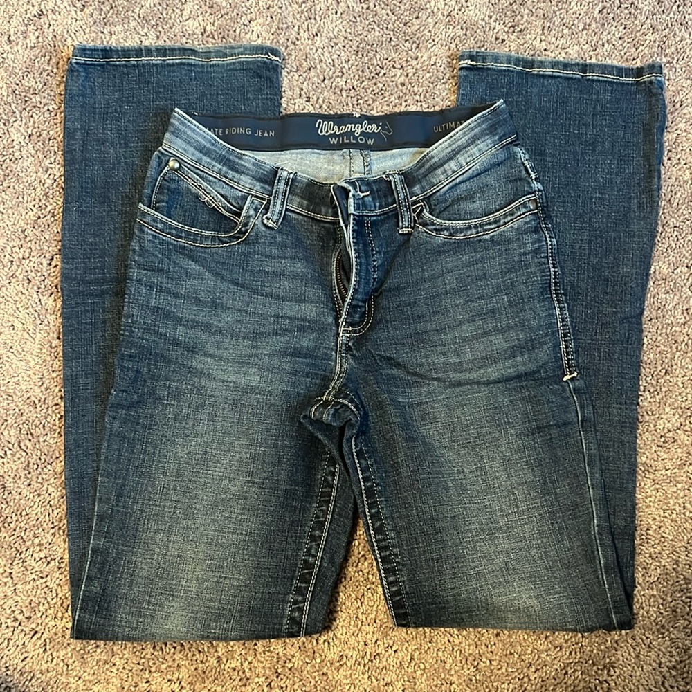 Wrangler Willow Ultimate Riding Boot Cut Jean - Like New